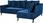 Beliani Narożnik Sofa Duża Welurowa Kobaltowa 6295Bbd4-8835-44B3-Aa7D-Dd433D10E074 - zdjęcie 9