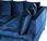 Beliani Narożnik Sofa Duża Welurowa Kobaltowa 6295Bbd4-8835-44B3-Aa7D-Dd433D10E074 - zdjęcie 5