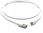 Vitalco Kabel Usb Wtyk Usb Usb Typ C 1M Biały - zdjęcie 2