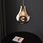 Light Wisząca Lampa Gruszka L199788 Szklany Klosz Chrom (L199788) - zdjęcie 3