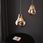 Light Wisząca Lampa Gruszka L199788 Szklany Klosz Chrom (L199788) - zdjęcie 5