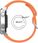 Bizon Pasek Strap Watch Silicone Pro Do Xiaomi Watch S1 Pro Pomarańczowy - zdjęcie 4