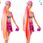 Lalka Barbie Color Reveal Seria Totalny Dżins HJX55 - zdjęcie 6