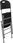 Krzesło ogrodowe Krzesło Cateringowe Ogrodowe Składane Black 060935Mg - zdjęcie 4