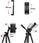 4Kom Pl 4Kom Pl Statyw Uniwersalny Alogy Tripod Stand Do Telefonu Stojak Do Gopro Z Pilotem Bluetooth Torbą - zdjęcie 3