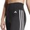 Legginsy damskie adidas TRAIN ESSENTIALS 3-STRIPES 7/8 czarne HT5438 - zdjęcie 3