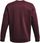 Męska bluza dresowa nierozpinana bez kaptura Under Armour UA Essential Fleece Crew - bordowa - zdjęcie 4