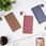 Markowe Etui Skórzane Smart Pro Do Samsung Galaxy A34 5G Bordowe - zdjęcie 3