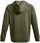 Męska bluza dresowa rozpinana z kapturem Under Armour UA Rival Fleece FZ Hoodie - oliwkowa/khaki - zdjęcie 3