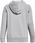 Damska bluza dresowa nierozpinana z kapturem Under Armour UA Rival Fleece Hoodie - szara - zdjęcie 6