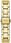 Złoty Guess Melody GW0468L2  - zdjęcie 3