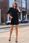 Metina sukienka mini (kolor black, rozmiar S) - zdjęcie 1