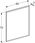 GEBERIT Option Plus Square lustro 70x60 cm prostokątne z oświetleniem LED 502.781.00.1 - zdjęcie 5
