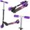 Hd025 Led Violet Hulajnoga Nils Extreme - zdjęcie 3
