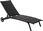Home & Garden Zestaw Leżaków Ogrodowych Aluminiowych Ibiza Black - zdjęcie 6