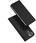 Etui do iPhone 15 pokrowiec z klapką i portfelem na kartę Dux Ducis Skin Pro - czarne - zdjęcie 3