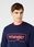 WRANGLER FRAME LOGO SWS MĘSKA BLUZA NAVY W6H1HA114 - zdjęcie 2