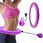 Hula hop smart trening fitness z obciążeniem masaż - zdjęcie 3