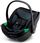 Fotelik Kinderkraft I-Care I-Size RWF Fotelik Samochodowy 0-13kg Graphite Black - zdjęcie 2