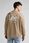 LEE LOGO LOOSE MĘSKA BLUZA KLASYCZNA NADRUK CREW CLAY L82ESP56 - zdjęcie 4