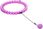 Hms Zestaw Hula Hop z wypustkami i obciążnikiem Plus Size HHW12 Violet + Pas wyszczuplający BR163 - zdjęcie 2