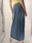 Spódnica jeans niebieska z rozcięciem maxi r.34 XS - zdjęcie 3