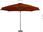 Parasol ogrodowy Vidaxl Wiszący Parasol Ze Słupkiem Aluminiowym Terakotowy 300cm - zdjęcie 2