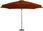Parasol ogrodowy Vidaxl Wiszący Parasol Ze Słupkiem Aluminiowym Terakotowy 300cm - zdjęcie 6