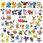 POKEMON FIGURKI Zestaw 144szt + Plecak+ Pokeballs - zdjęcie 3