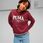 Bluza damska Puma SQUAD FL bordowa 62148822 - zdjęcie 4