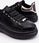 Damskie Buty Sportowe GOE LL2N4012 Czarno-Srebrne - zdjęcie 3