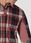 WRANGLER MIXED MATERIAL SHIRT APPLE BUTTER WA5B5R17G - zdjęcie 4