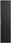 Słupek łazienkowy wiszący czarny 35 cm ADEL BLACK 80-01-B-1D - zdjęcie 2