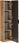 Słupek wiszący wysoki 140x35 cm Comad ADEL OAK 80-01-B-1D - zdjęcie 4