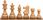 Sunrise Chess & Games Figury szachowe French Akacja indyjska/Bukszpan 3,75 cala CHI102S375 - zdjęcie 4