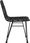 Krzesło ogrodowe Vidaxl Krzesła Ogrodowe 2 Szt. Czarne 48X62X84Cm Rattan Pe Czarny 319429 - zdjęcie 6