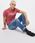 MUSTANG VEGAS MĘSKIE SPODNIE JEANSOWE JEANSY DENIM BLUE 1013706 5000 683 - zdjęcie 8