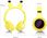 Słuchawki NAUSZNE SŁUCHAWKI PIKACHU POKEMON BLUETOOTH LED - zdjęcie 4