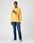 WRANGLER 75TH ANNI HOODIE MĘSKA BLUZA LOGO NADRUK YOLK YELLOW W645HTY23 - zdjęcie 2