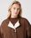WRANGLER REVERSIBLE SHERPA JACKET CARAFE BROWN W4T3W3XEP - zdjęcie 3