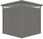 Rojaplast Domek Ogrodowy Anna B 222x230cm Metal R90535 - zdjęcie 2