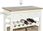 Dkd Home Decor Stolik Beżowy Naturalny Wiklinowy Drewno Paulowni 88X38 80 Cm 745354 - zdjęcie 4