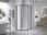 Kabina prysznicowa Hydro San Bs07A 80x80 Black + St07A BS07A+ST07AWH - zdjęcie 9