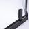 Kabina prysznicowa Hydro San Bs07B 90x90 Black + Sxl07B BS07B+SXL07BWH - zdjęcie 3