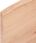 vidaXL Półka Jasnobrązowa 60X10X2 Cm Lakierowane Lite Drewno Dębowe 124295 - zdjęcie 4