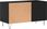 vidaXL Szafka Na Płyty Czarna 85X38X48 Cm Materiał Drewnopochodny 13452-831701 - zdjęcie 2