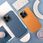 4Kom Pl Etui Leather Mag Cover Kompatybilne Z Magsafe Do Apple Iphone 15 Pro Max Niebieski - zdjęcie 3