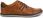 Buty męskie skórzane casual 1801PAX brązowe - zdjęcie 3