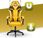Fotel dla gracza Hell's Chair HC1007 Yellow - zdjęcie 9