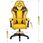 Fotel dla gracza Hell's Chair HC1007 Yellow - zdjęcie 6